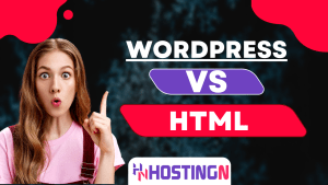 wordpress vs html