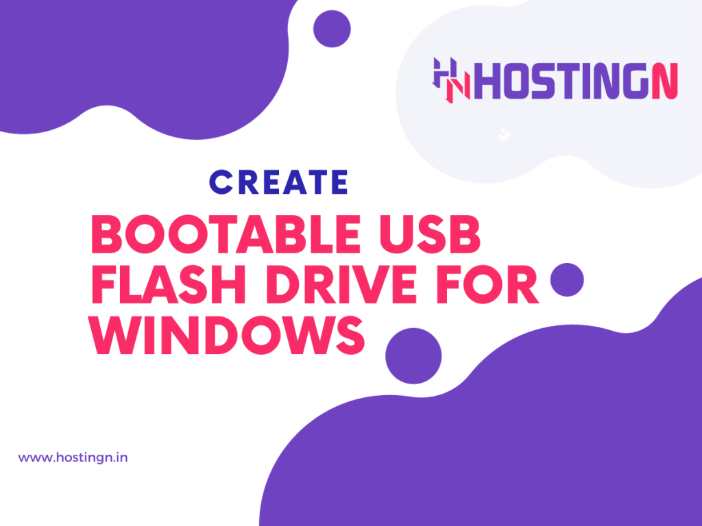 Bootable USB Flash Drive for Windows