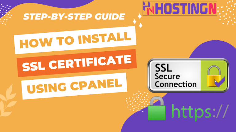 Installing an SSL Certificate