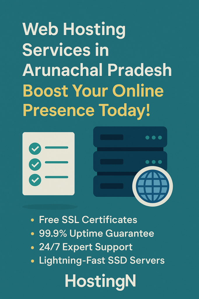 Web Hosting Services in Arunachal Pradesh- 2