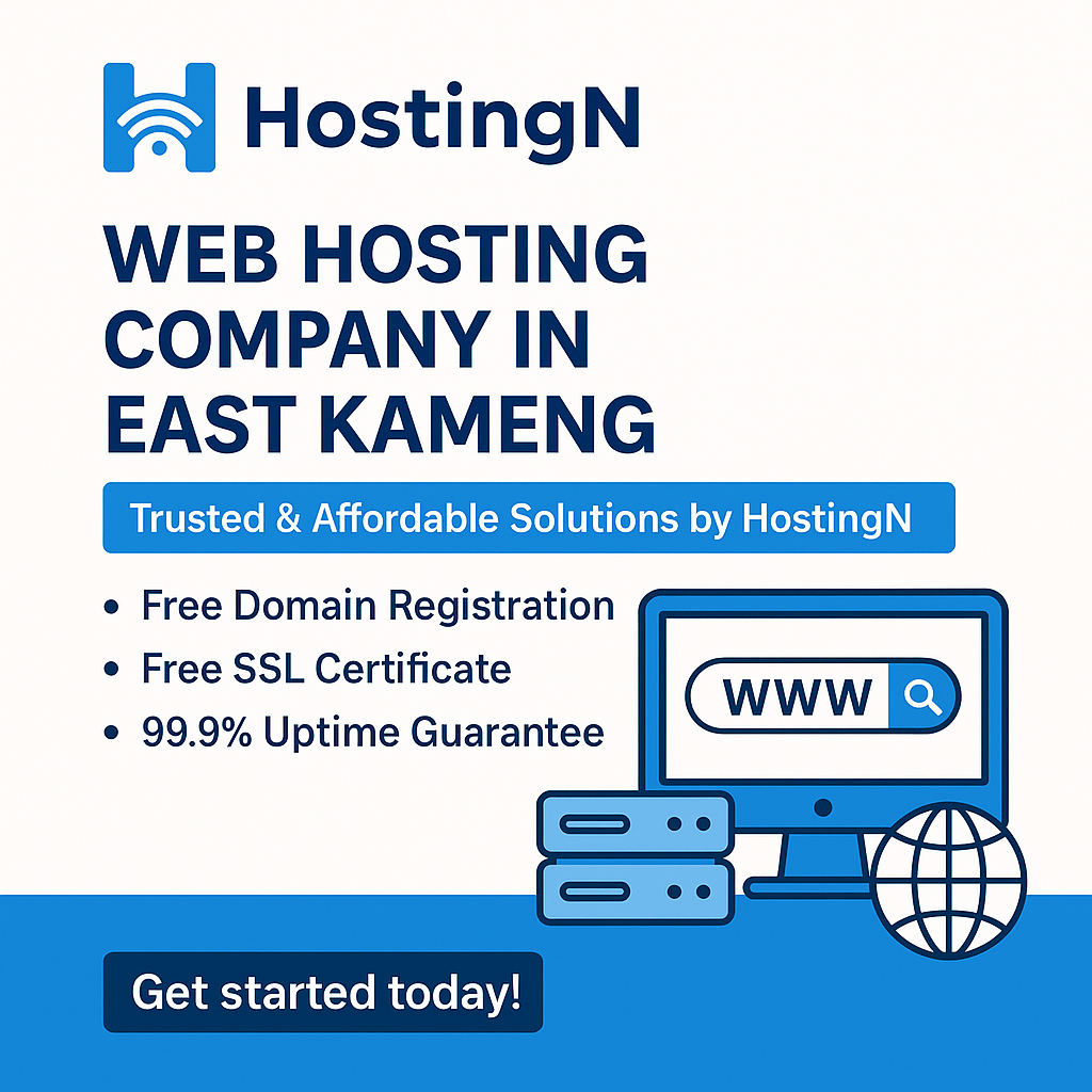 Web Hosting Company in East Kameng