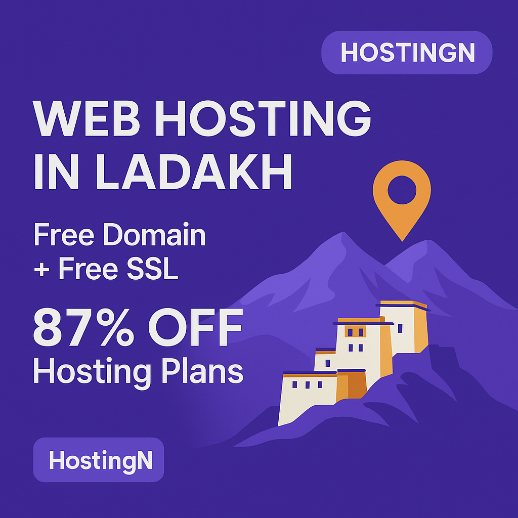 Web Hosting in Ladakh