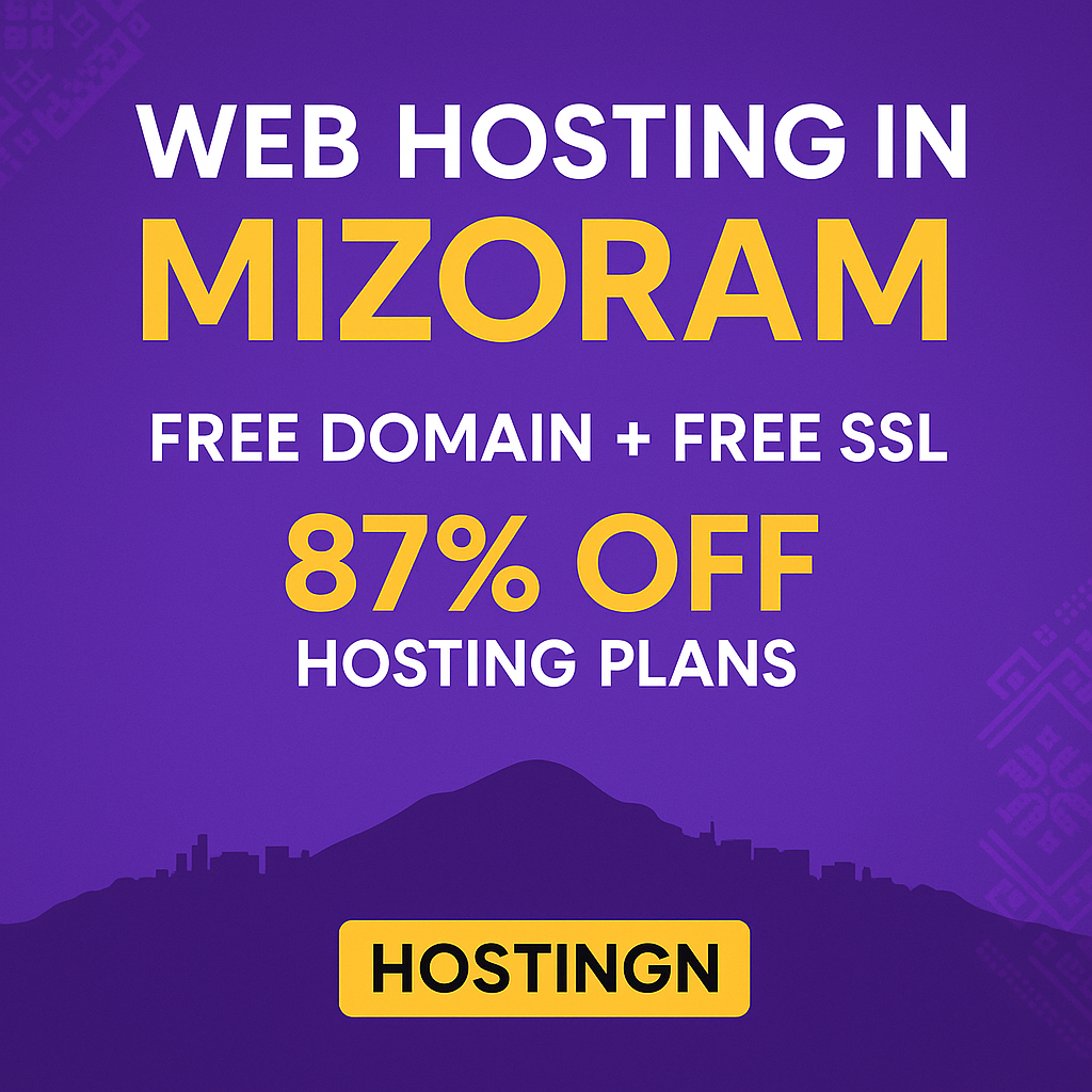 Web Hosting in Mizoram
