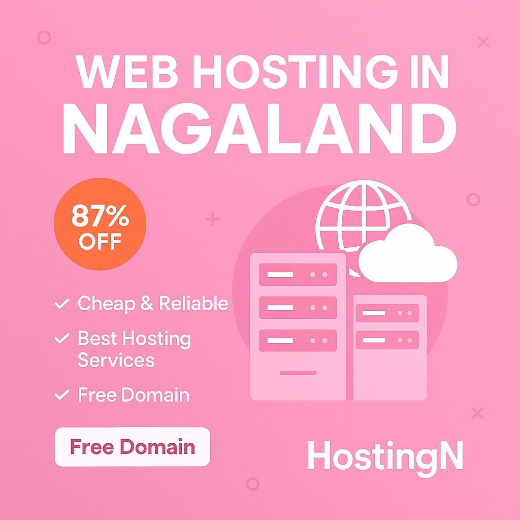 Web hosting and domain in Nagaland