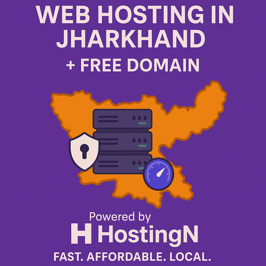 Web hostingand domain in Jharkhand