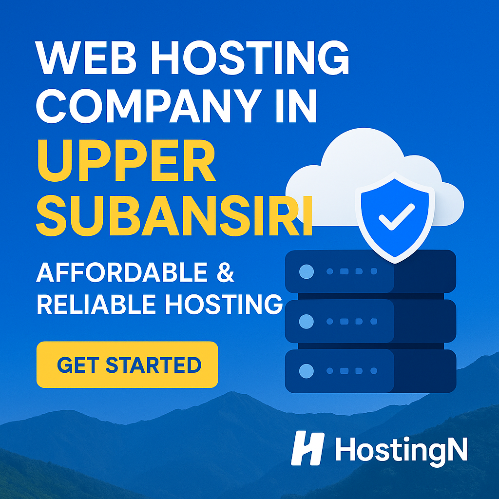 Web Hosting Company in Upper Subansiri