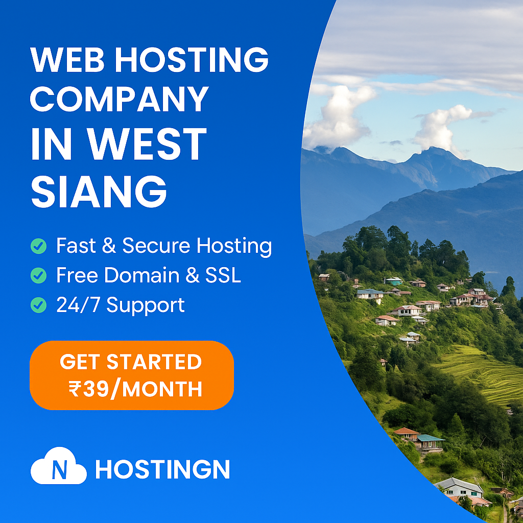 Web Hosting Company in West Siang