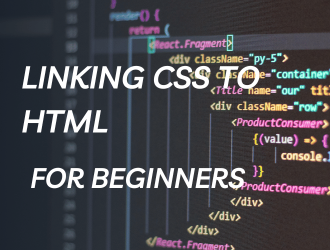 linking CSS to HTML