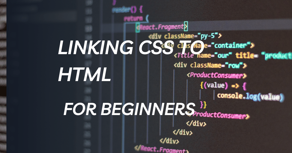 linking CSS to HTML