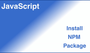 How to Install npm Packages
