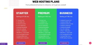 web hosting plans